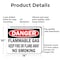 Signmission Flammable Gas Danger Sign, Aluminum, 14in W x 10in L, 2PK OS-2PACK-DS-A-1014-L-19366 - alternate 5